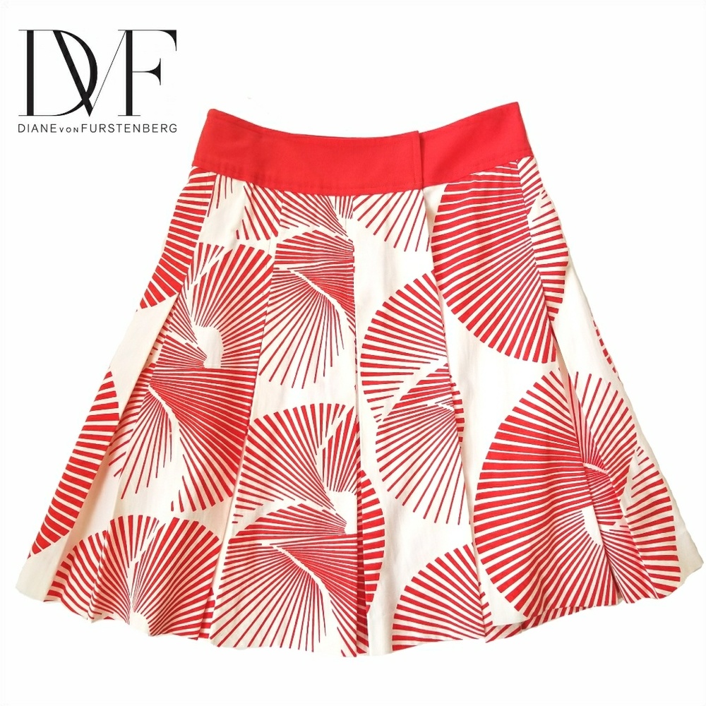 Diane von Furstenberg Linden wrap skirt